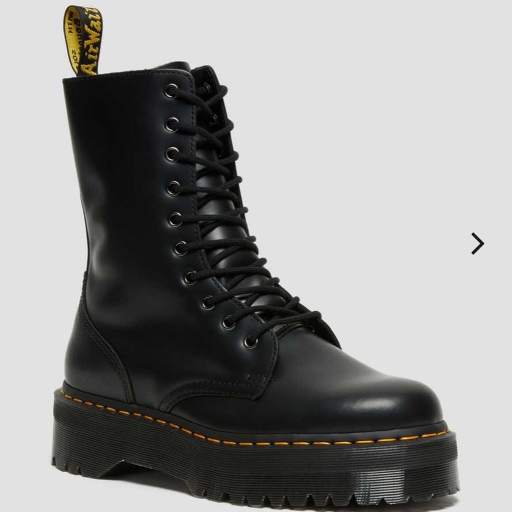 Doc Martens Jadon Hi Smooth Leather Platform Boots